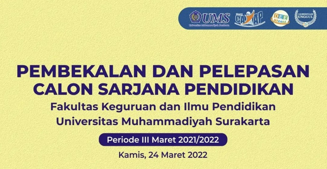 The debriefing event for prospective graduates of the School of Teacher Training and Education UMS was held on Thursday (24/3/2022).