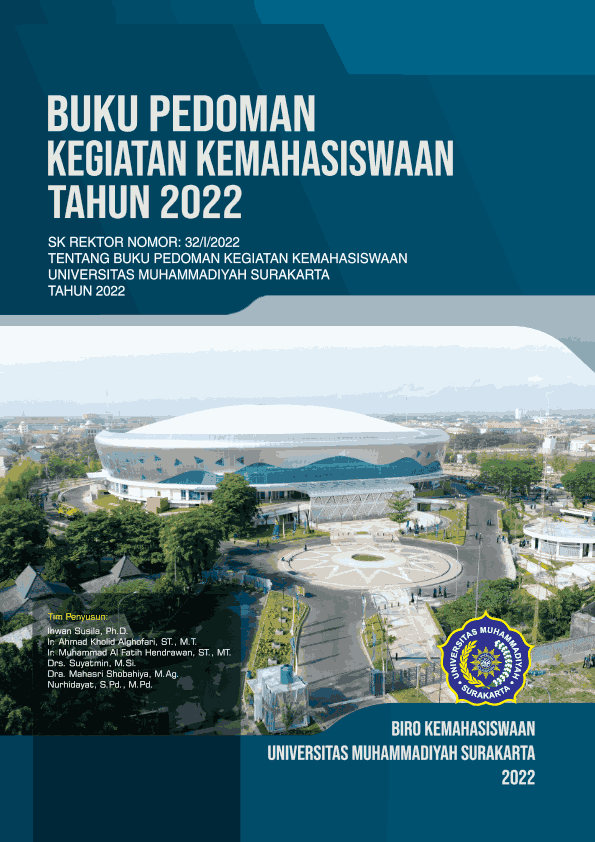 8. SK Rektor No. 32_I_2022 Tentang Buku Pedoman Kegiatan Kemahasiswaan Universitas Muhammadiyah Surakarta_001_11zon